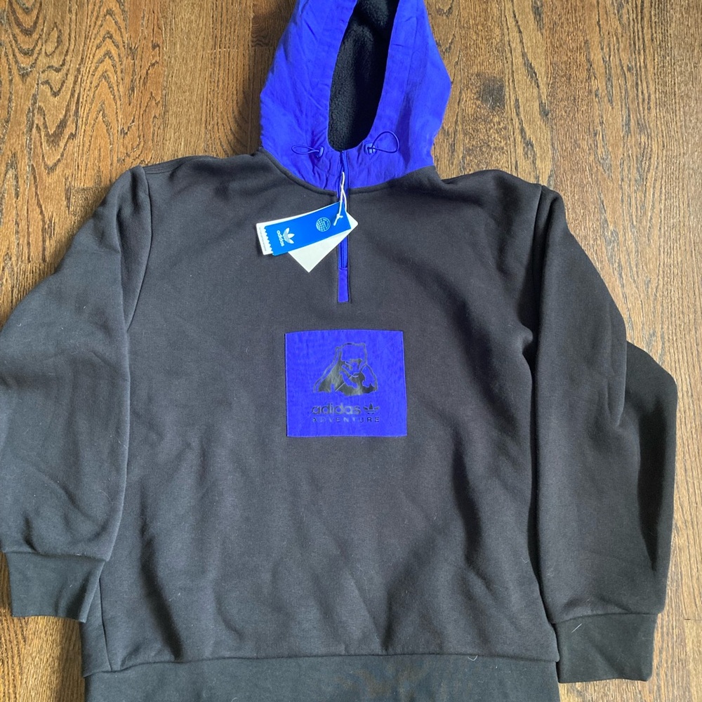 Mens Adidas Polar Bear Hoodie. Size M